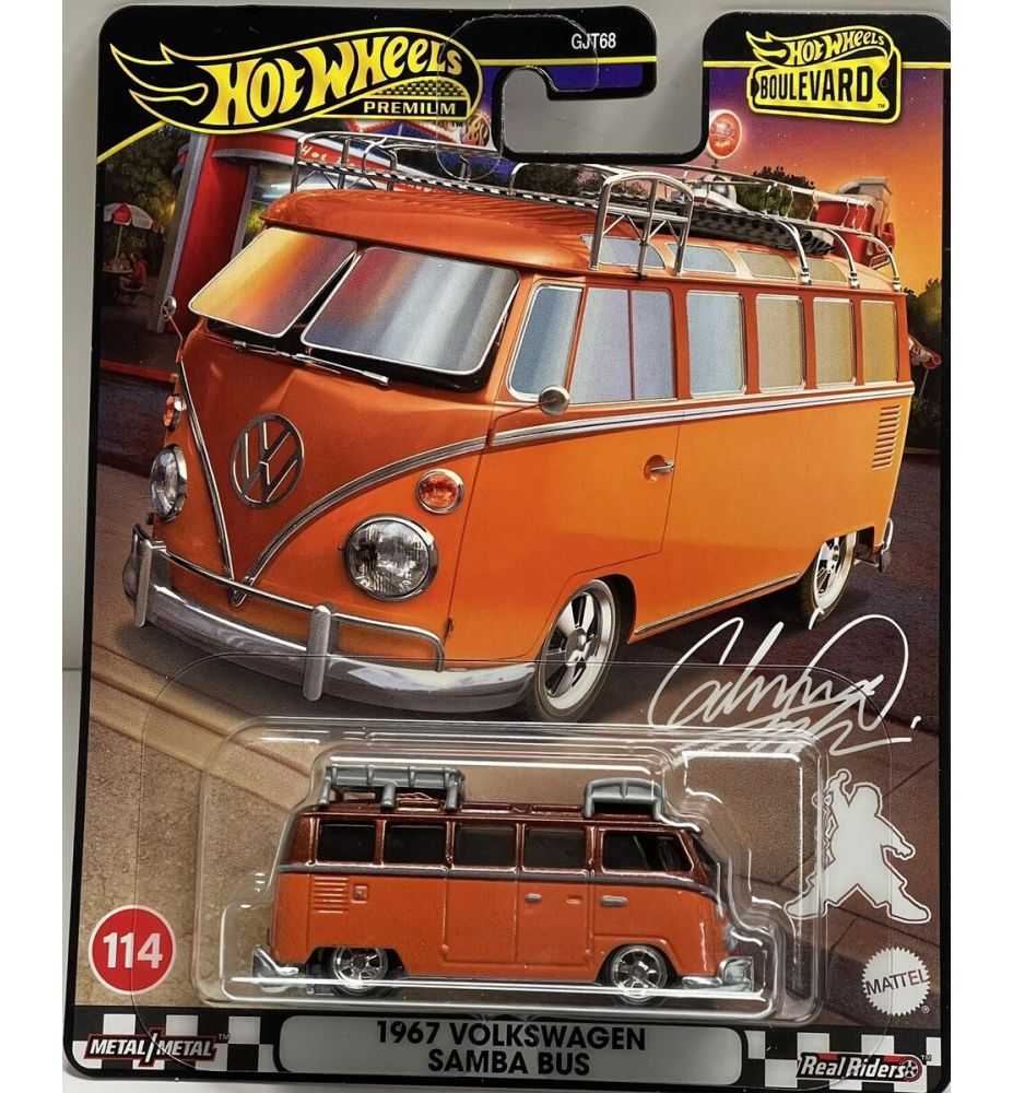 Hot Wheels Premium Boulevard 1967 Volkswagen Samba Bus