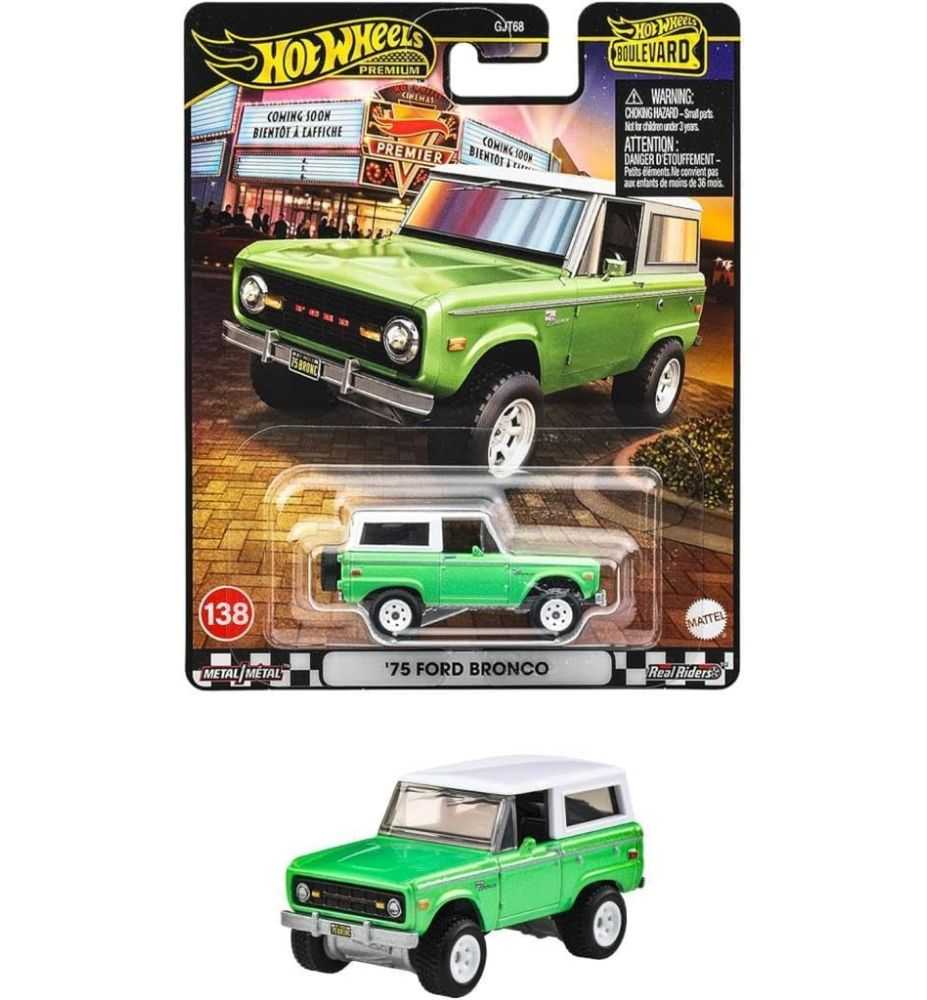 Hot Wheels Premium Boulevard 1975 Ford Bronco