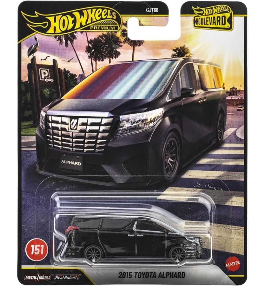 Hot Wheels Premium Boulevard 2015 Toyota Alphard