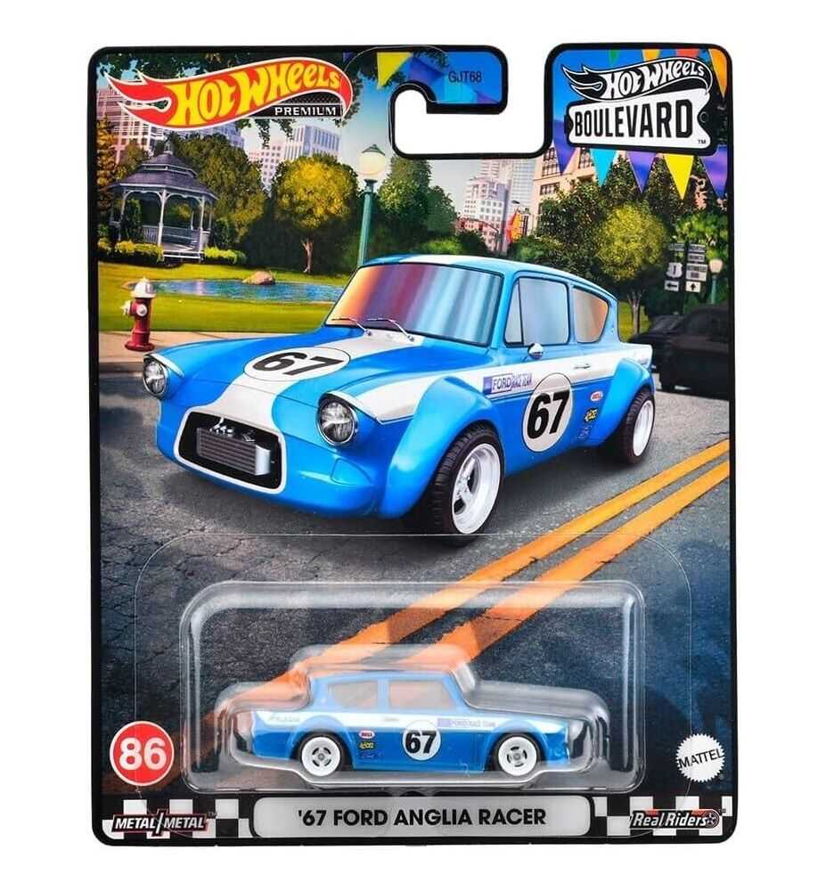 Hot Wheels Premium Boulevard '67 Ford Anglia Racer