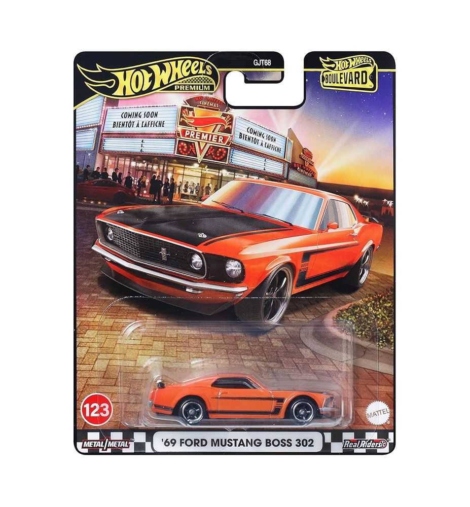 Hot Wheels Premium Boulevard '69 Ford Mustang Boss 302