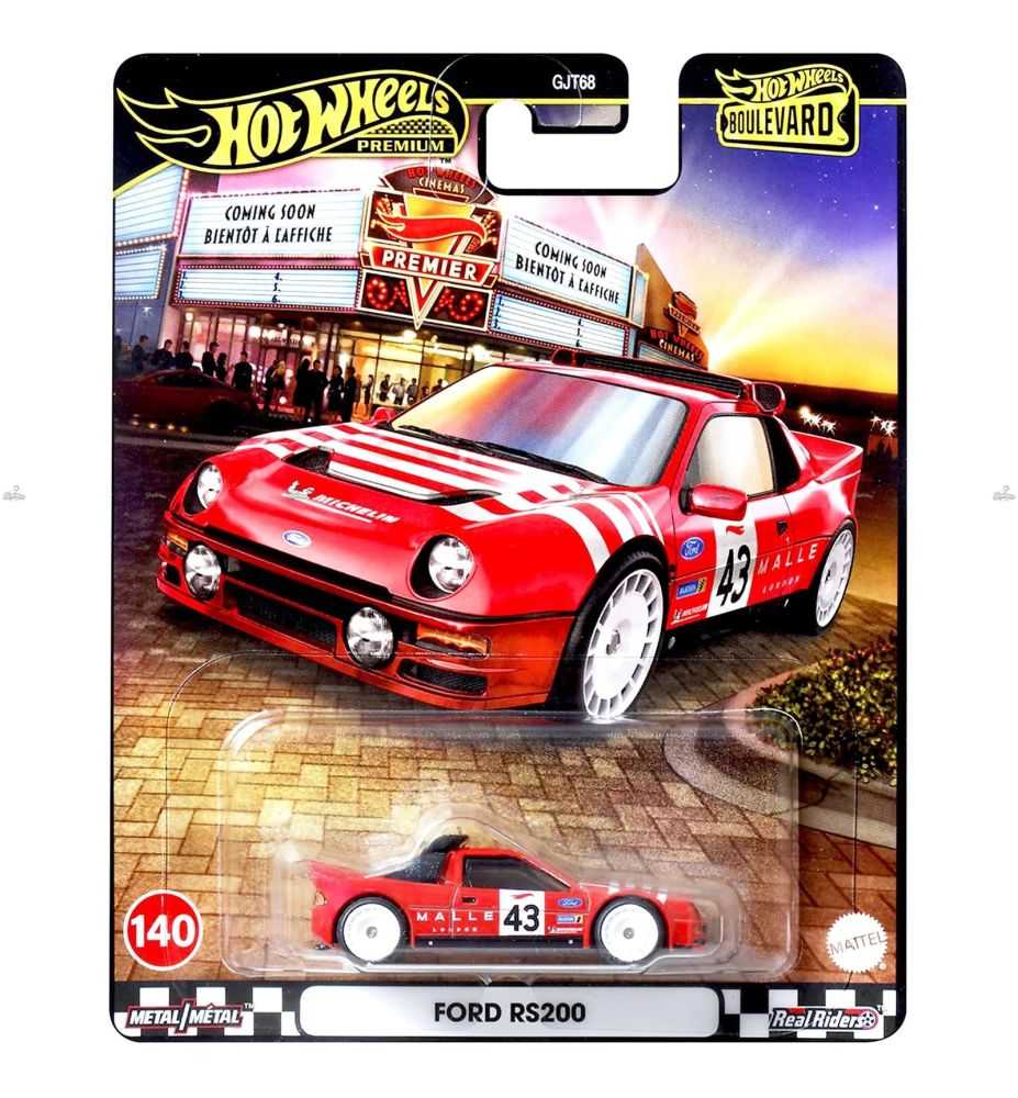 Hot Wheels Premium Boulevard Ford Escort RS2000