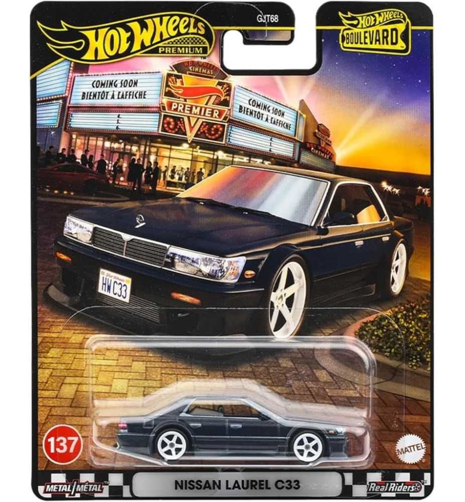 Hot Wheels Premium Boulevard Nissan Laurel C33