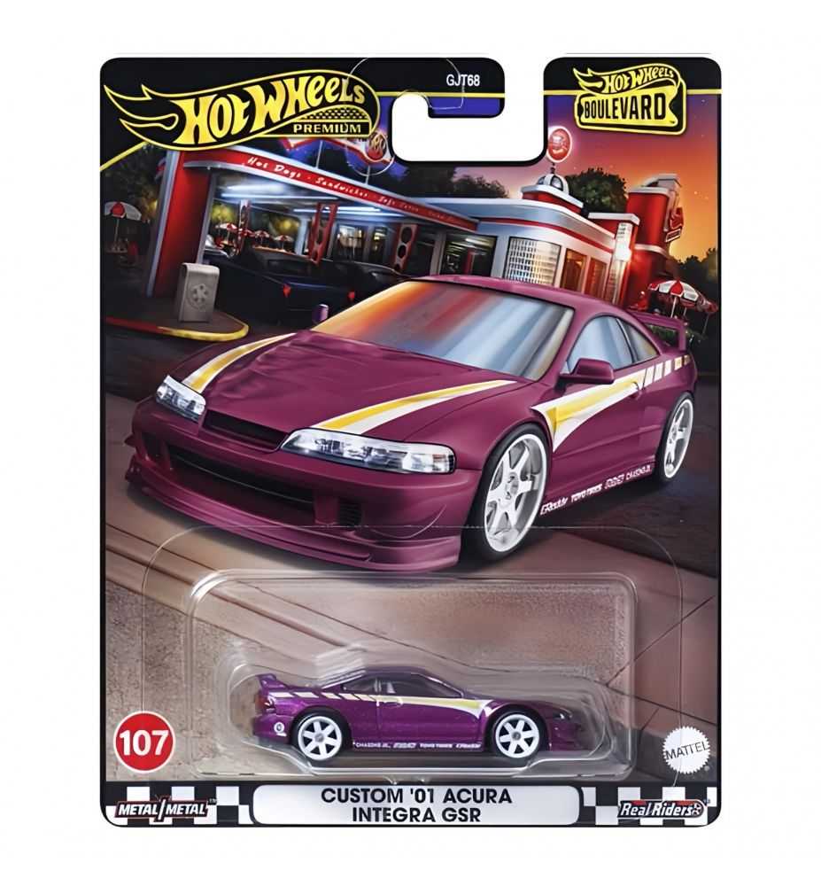 Hot Wheels Premium Boulevard Custom '01 Acura Integra GSR