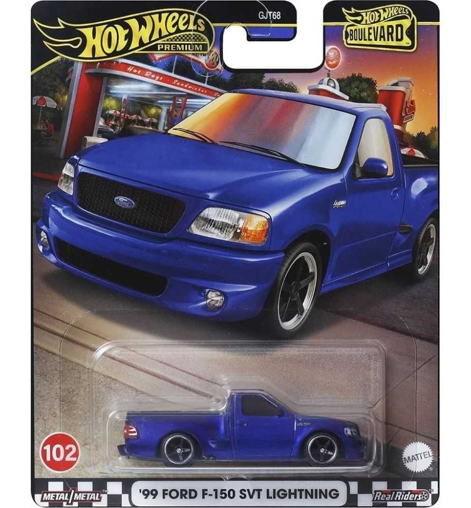 Hot Wheels Premium Boulevard '99 Ford F-150 SVT Lightning