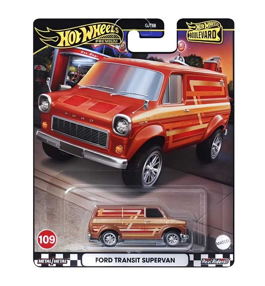 Hot Wheels Premium Boulevard Ford Transit Supervan