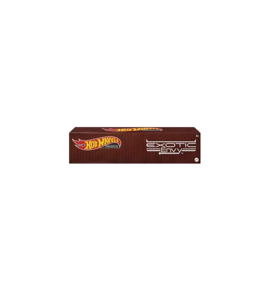 Hot Wheels Premium Car Culture Exotic Envy Container Set (5 Cars)