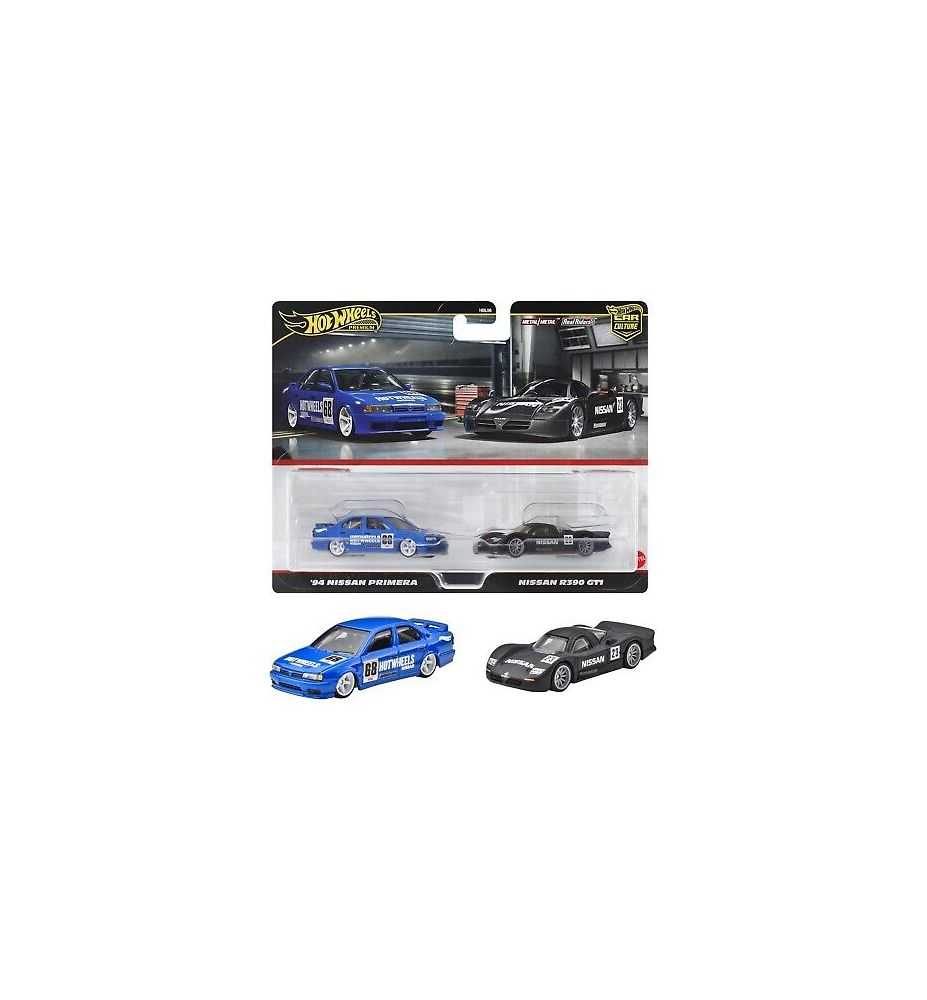 Hot Wheels Premium Car Culture 2-Pack '94 Nissan Primera & Nissan R390 GT1