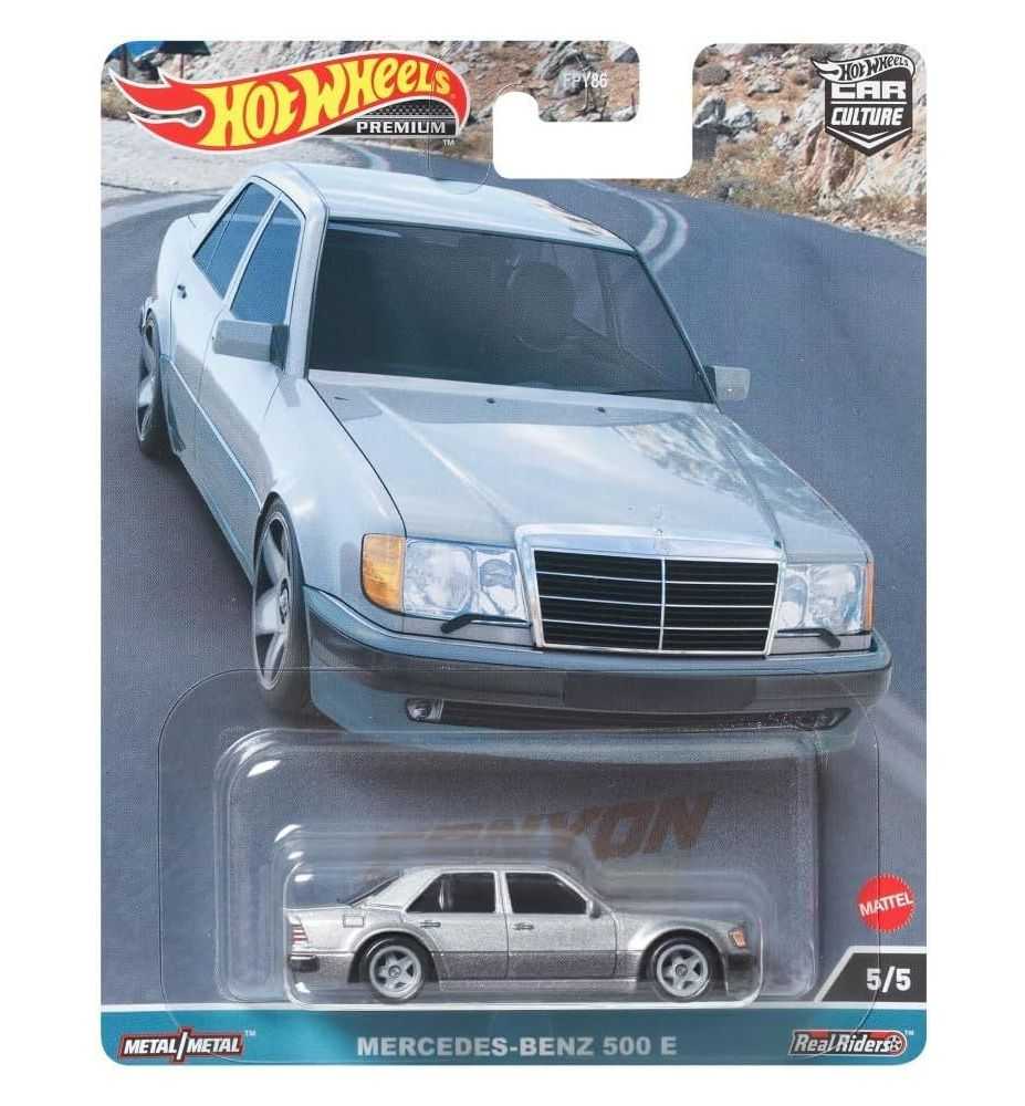 Hot Wheels Premium Car Culture Canyon Warriors Mercedes-Benz 500 E (5/5)