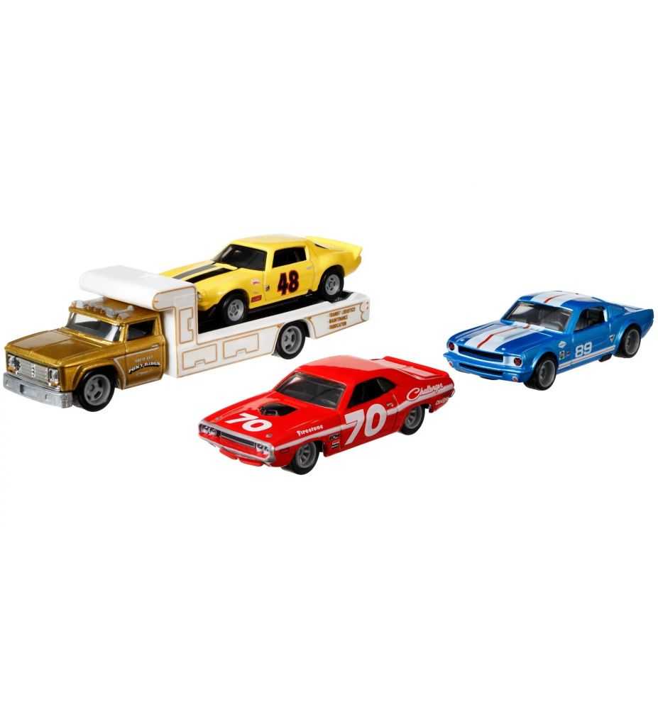 Hot Wheels Premium Diorama American Cars Going to the Races