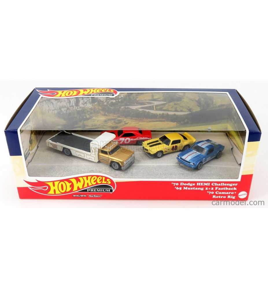 Hot Wheels Premium Diorama American Cars Going to the Races