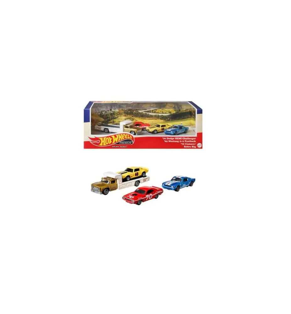 Hot Wheels Premium Diorama American Cars Going to the Races