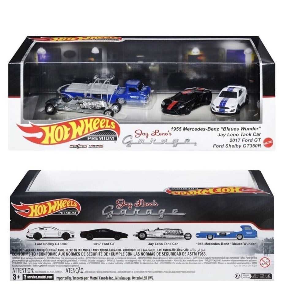 Hot Wheels Premium Diorama Jay Leno's Garage