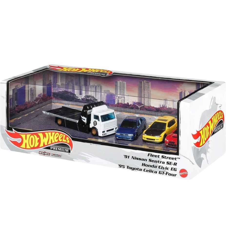 Hot Wheels Premium Diorama Set Japanese Tuners 2022