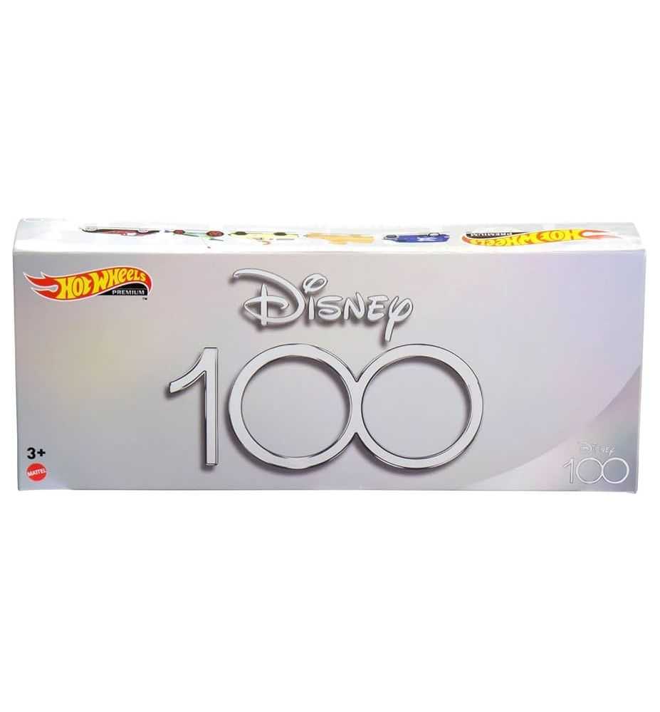 Hot Wheels Premium Disney 100th Anniversary 5-Car Pack