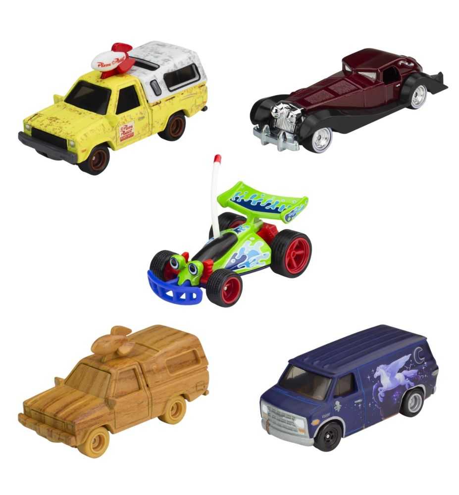 Hot Wheels Premium Disney 100th Anniversary 5-Car Pack