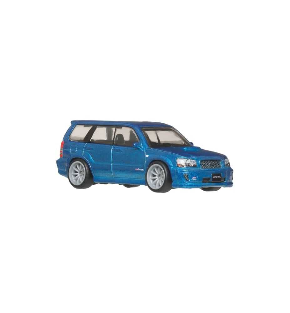 Hot Wheels Premium 2-Pack 2005 Mitsubishi Lancer Evolution IX Wagon & 2004 Subaru Forester STI