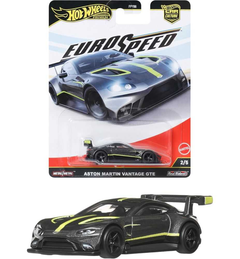 Hot Wheels Premium EuroSpeed Aston Martin Vantage GTE (2/5)