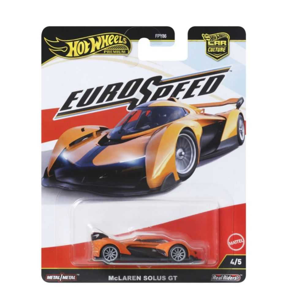Hot Wheels Premium EuroSpeed McLaren Solus GT