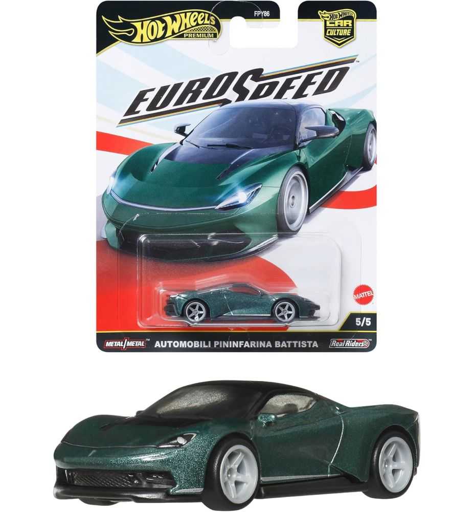 Hot Wheels Premium EuroSpeed Automobili Pininfarina Battista (5/5)
