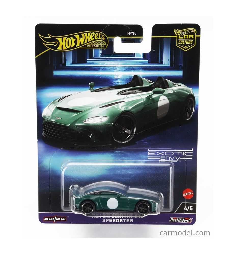 Hot Wheels Premium Exotic Envy Aston Martin V12 Speedster (4/5)