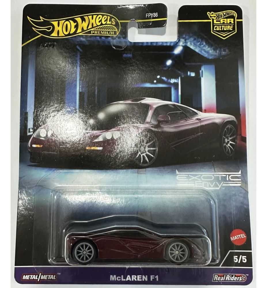 Hot Wheels Premium Exotic Envy McLaren F1 (5/5)