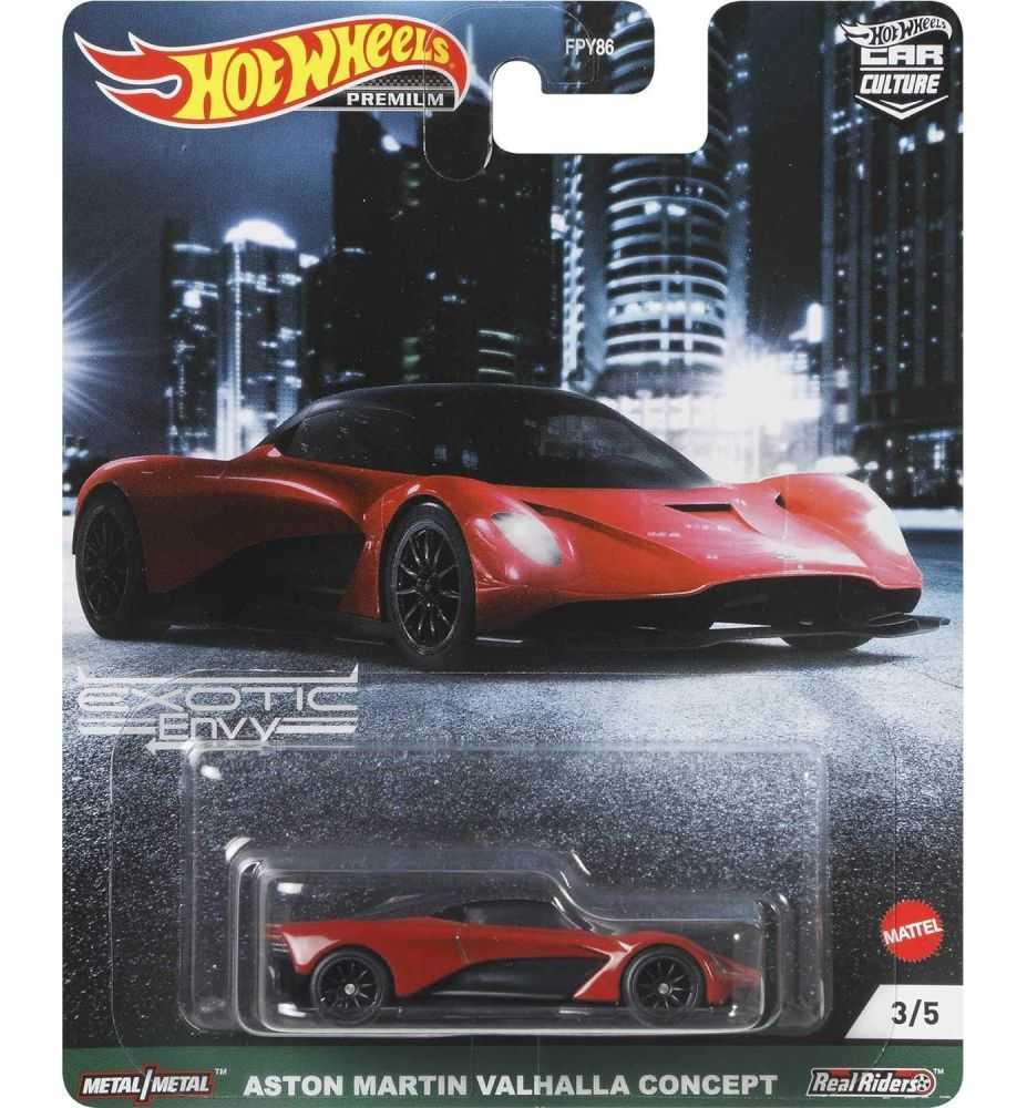 Hot Wheels Premium Exotic Envy Aston Martin Valhalla Concept (3/5)