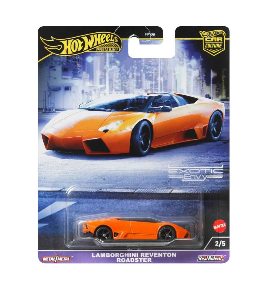 Hot Wheels Premium Exotic Envy Lamborghini Reventón Roadster (2/5)