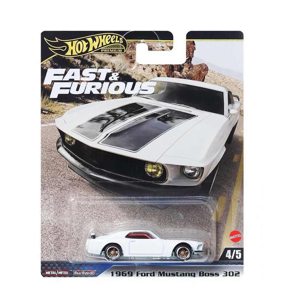 Hot Wheels Premium Fast & Furious 1969 Ford Mustang Boss 302 (HYP71)