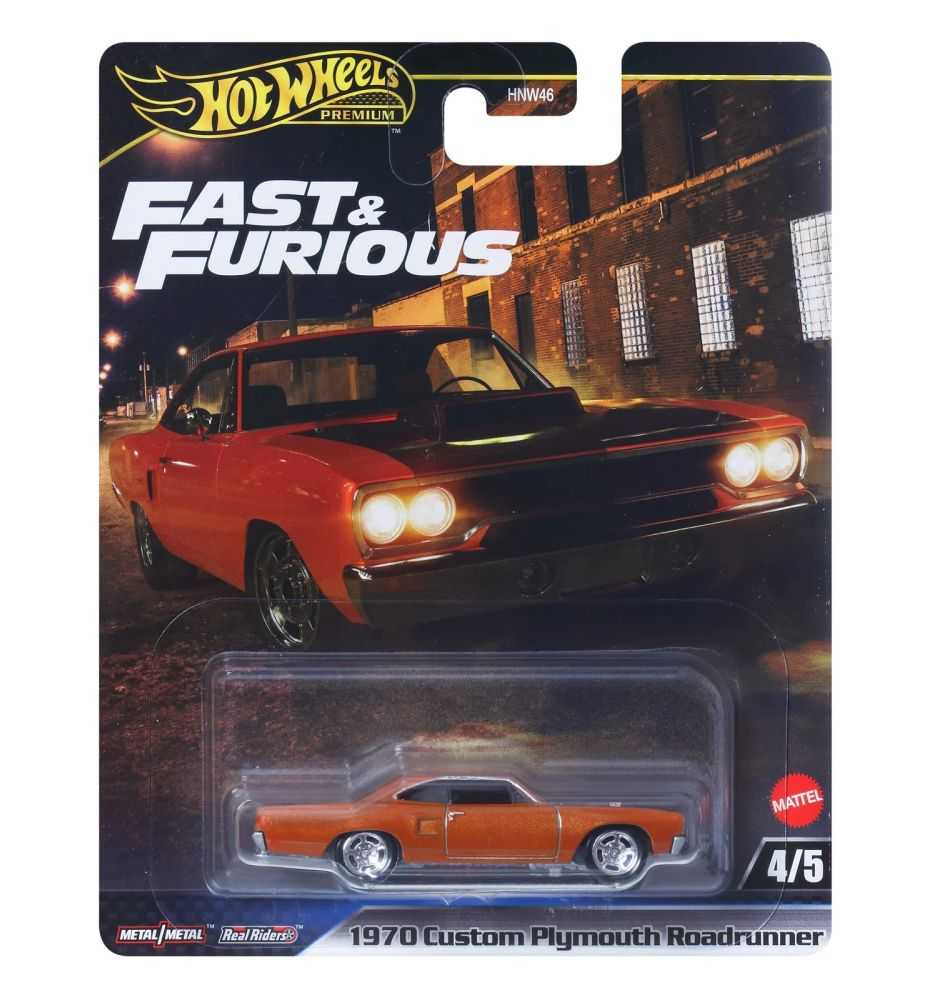 Hot Wheels Premium Fast & Furious 1970 Custom Plymouth Road Runner (4/5)