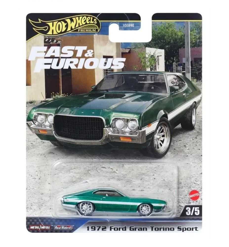 Hot Wheels Premium Fast & Furious 1972 Ford Gran Torino Sport