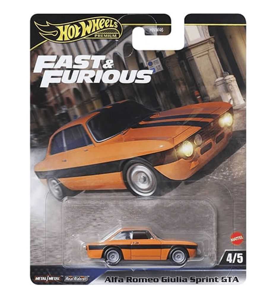 Hot Wheels Premium Fast & Furious Alfa Romeo Giulia Sprint GTA (4/5)