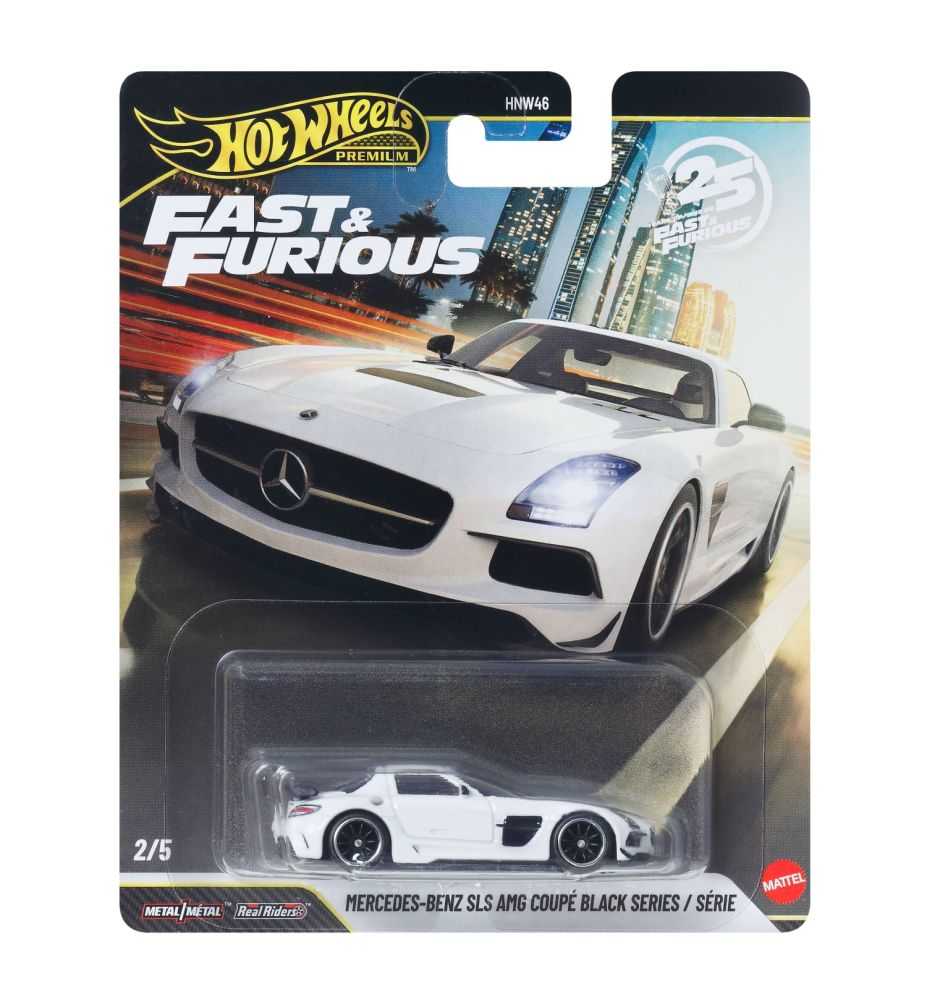 Hot Wheels Premium Fast & Furious Mercedes-Benz SLS AMG Coupe Black Series (2/5)