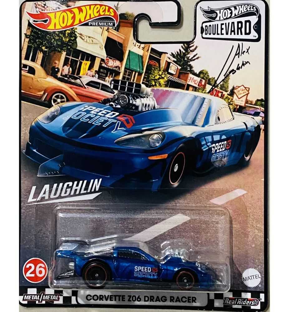 Hot Wheels Premium Boulevard Corvette Z06 Drag Racer