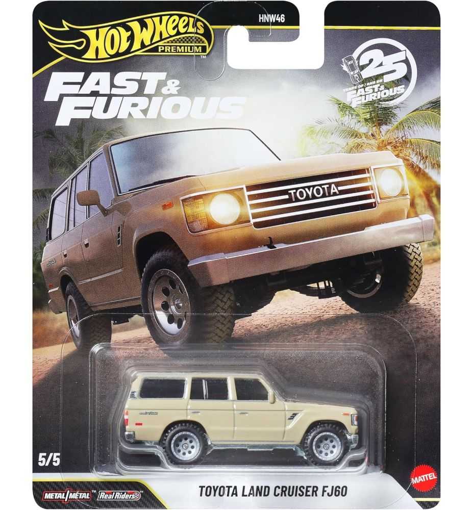 Hot Wheels Premium Fast & Furious Toyota Land Cruiser FJ60 (5/5)