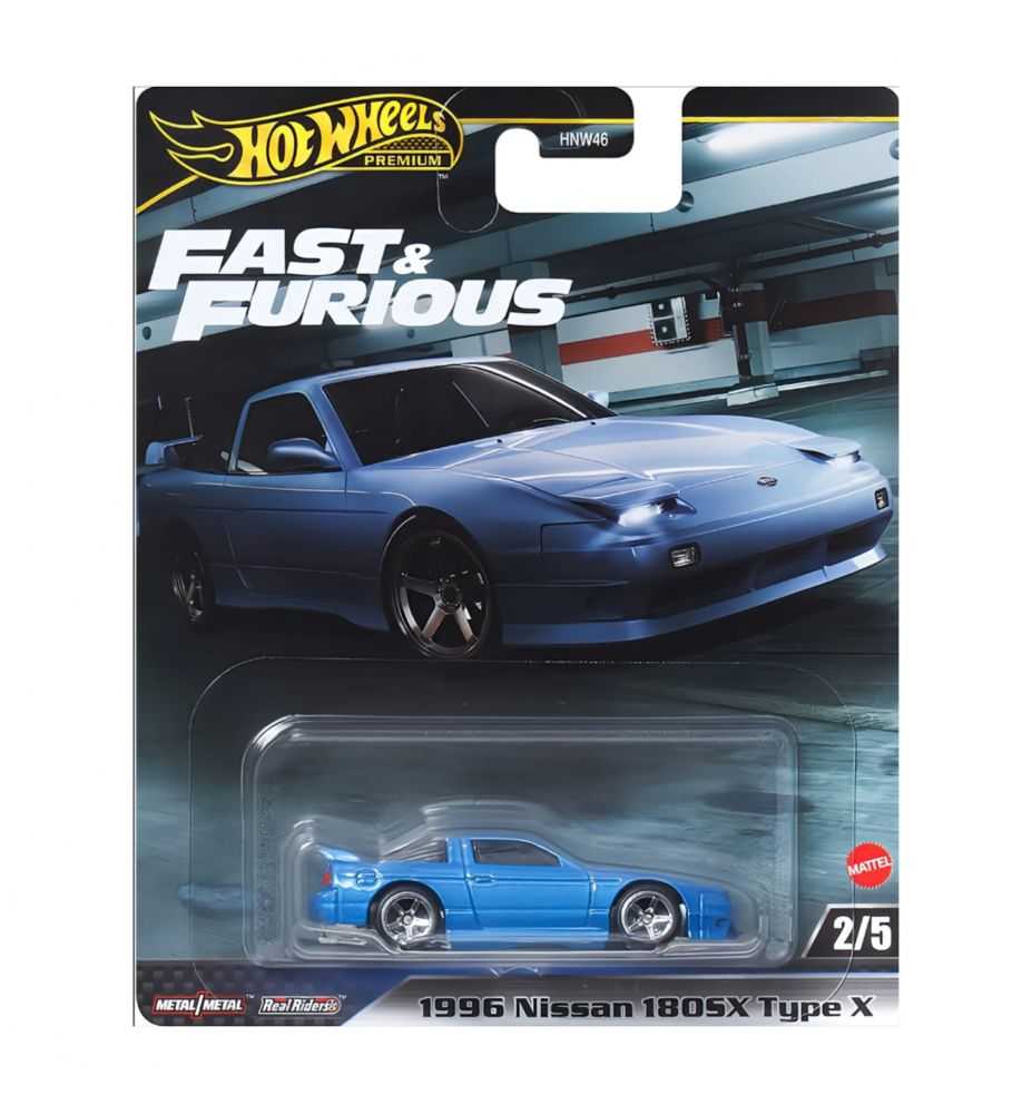 Hot Wheels Premium Fast & Furious 1996 Nissan 180SX Type X