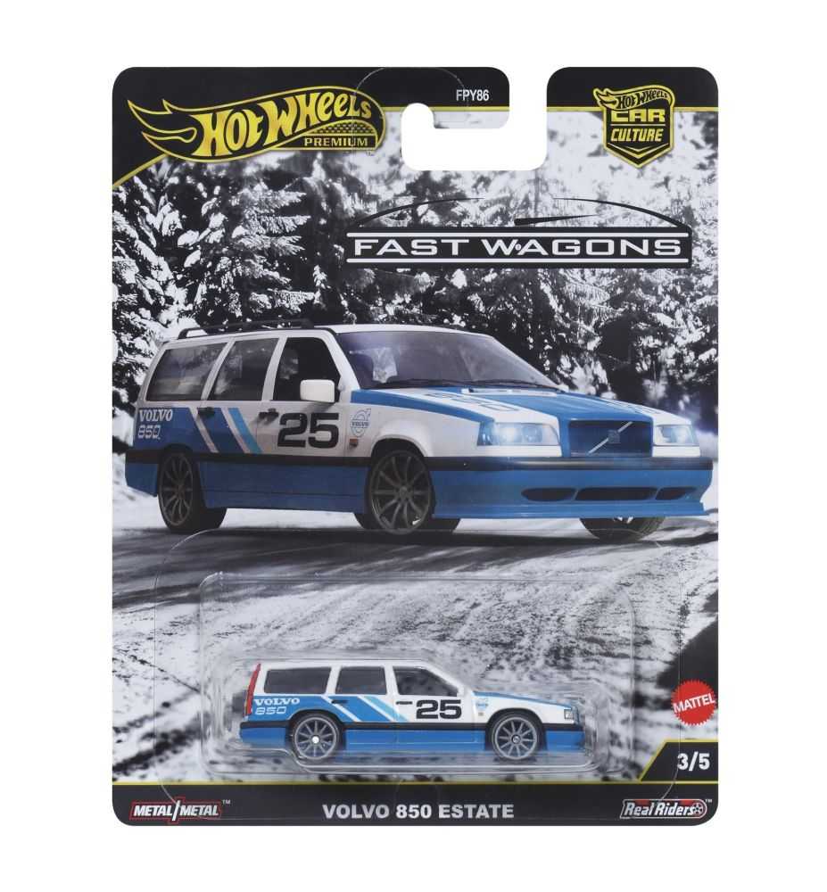 Hot Wheels Premium Fast Wagons 2025 Volvo 850 Estate (3/5)