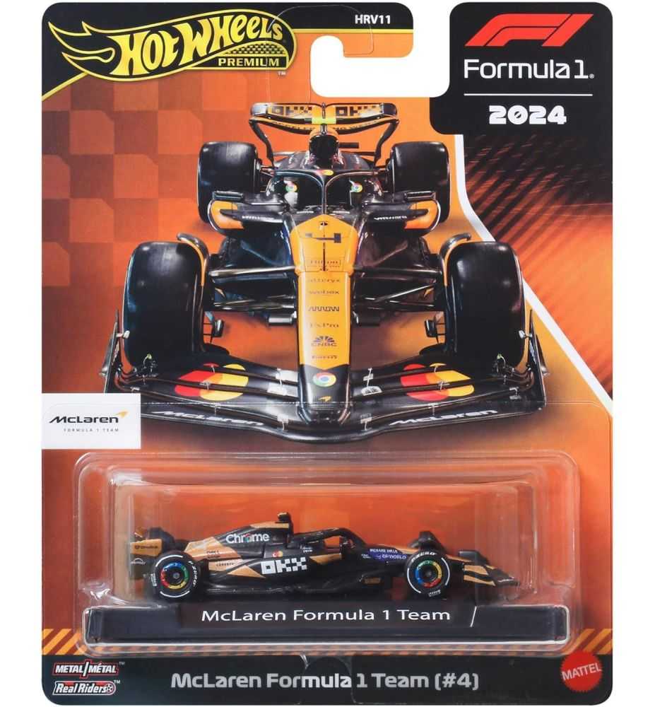 Hot Wheels Premium Formula 1 McLaren #4