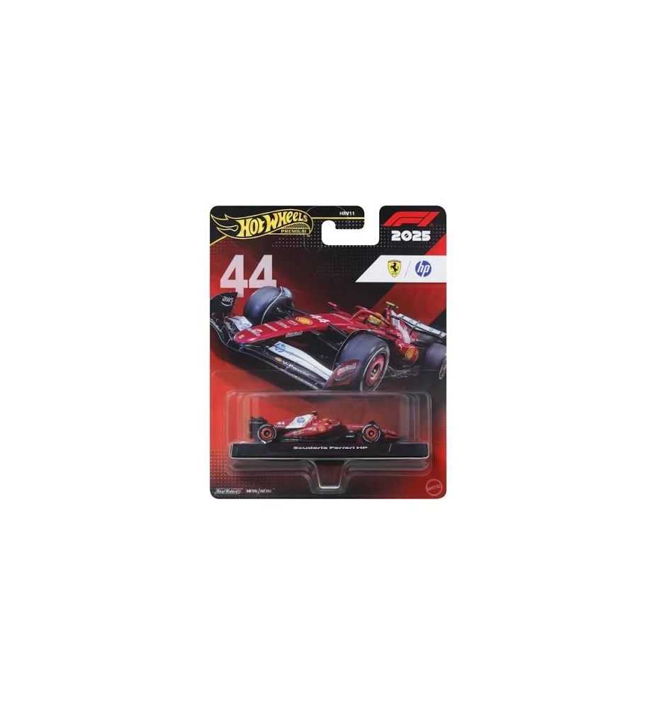 Hot Wheels Premium F1 Scuderia Ferrari HP Lewis Hamilton #44