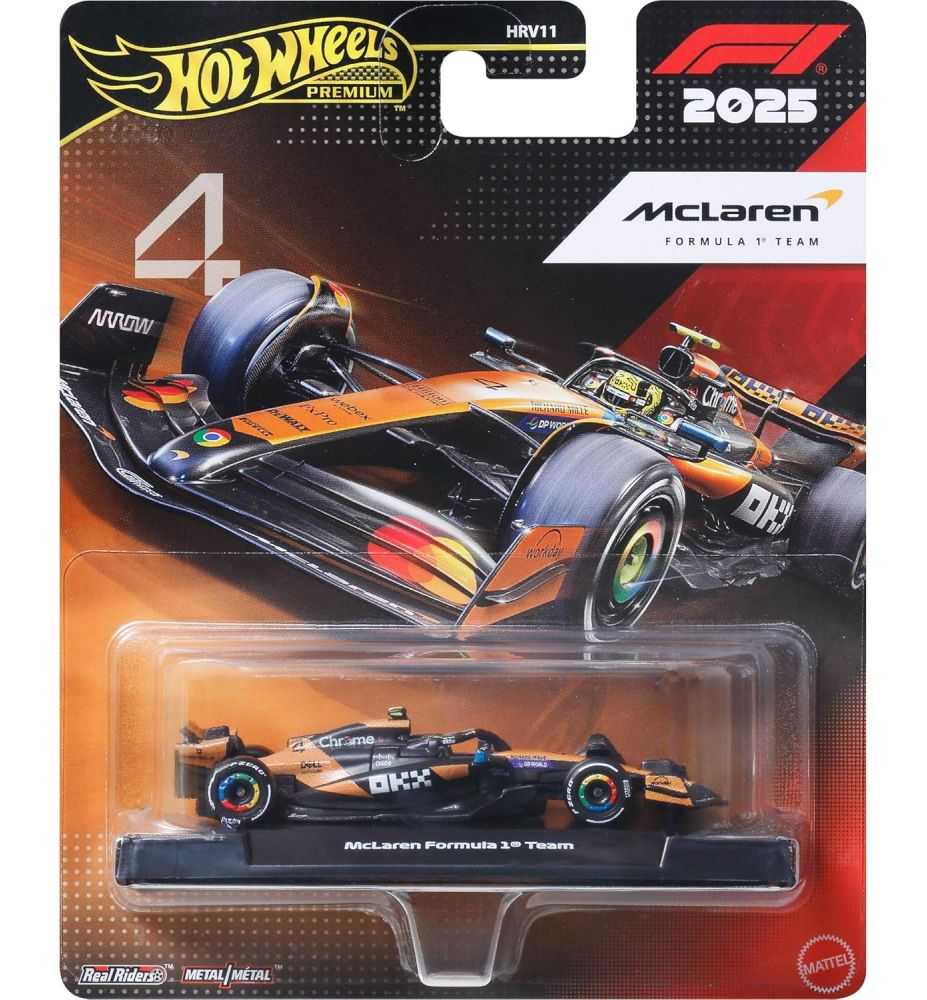 Hot Wheels Premium Formula 1 McLaren Lando Norris 2025