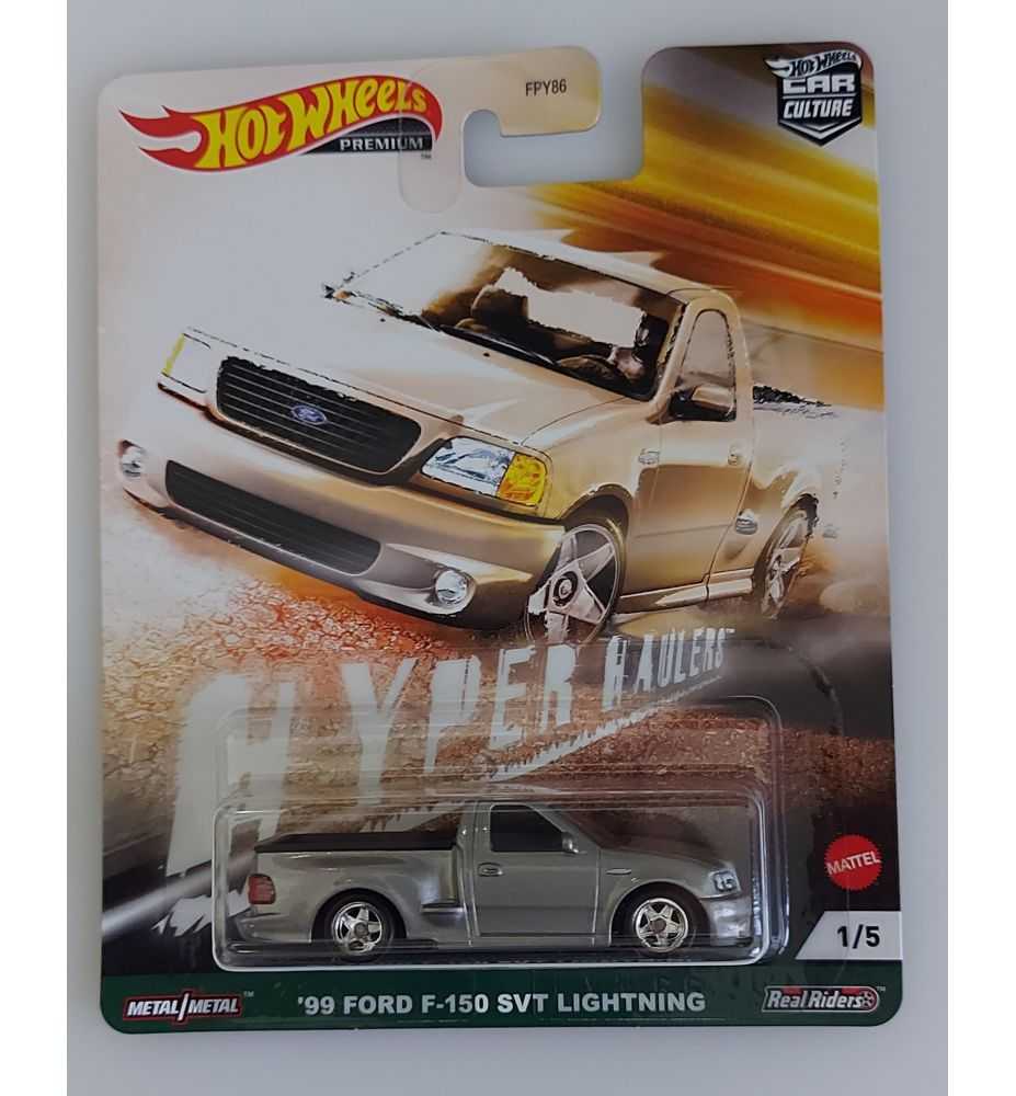 Hot Wheels Premium Hyper Haulers '99 Ford F-150 SVT Lightning (1/5)
