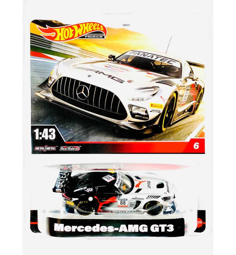 Hot Wheels Premium Mercedes-AMG GT3 1:43 (HMD44)