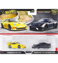 Hot Wheels Premium 2-Pack Porsche 993 GT2 & Porsche 718 Cayman GT4