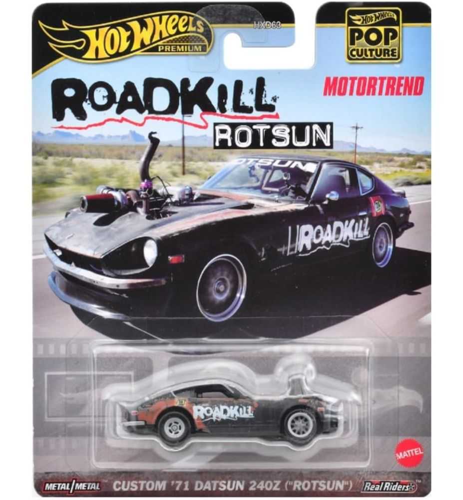 Hot Wheels Premium Pop Culture Roadkill Custom '71 Datsun 240Z (Rotsun)