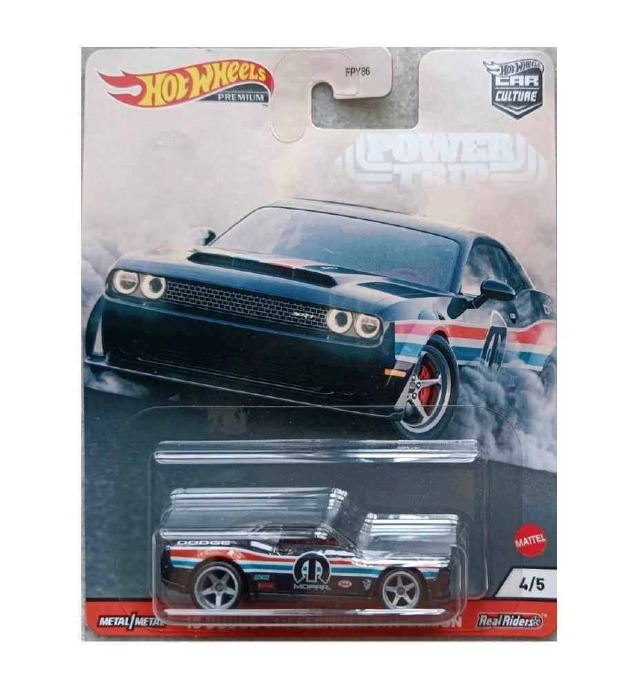 Hot Wheels Premium Power Trip '18 Dodge Challenger SRT Demon (4/5)