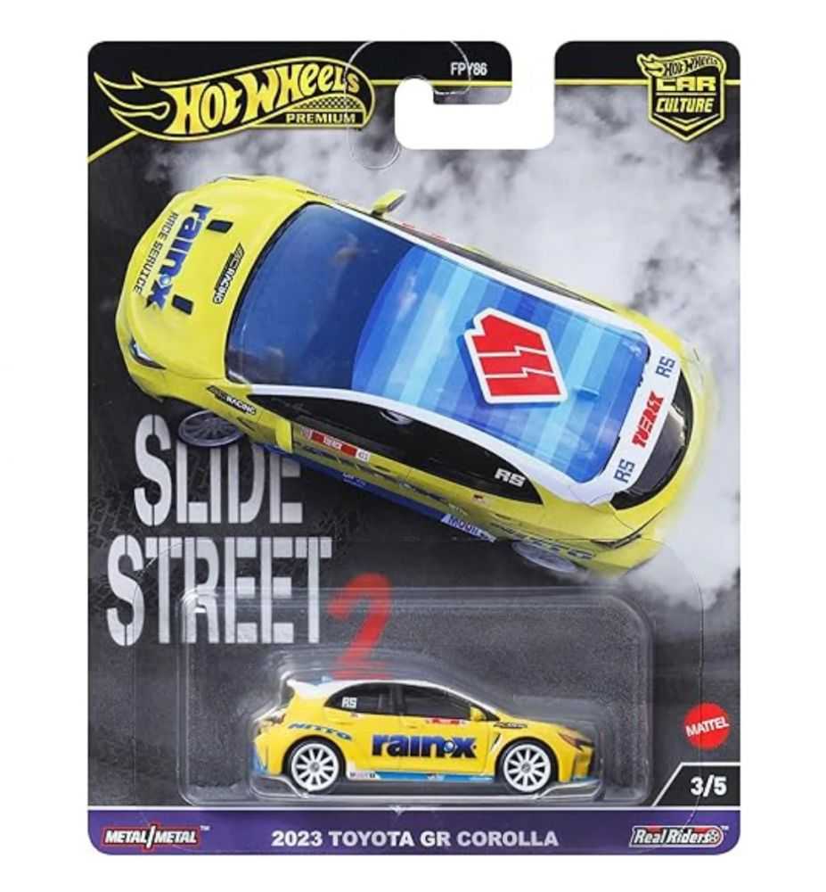 Hot Wheels Premium Slide Street 2 2023 Toyota GR Corolla (3/5)