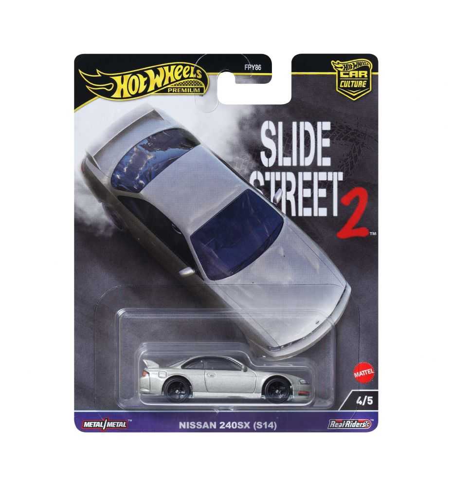Hot Wheels Premium Slide Street 2 Nissan 240SX (S14) (4/5)