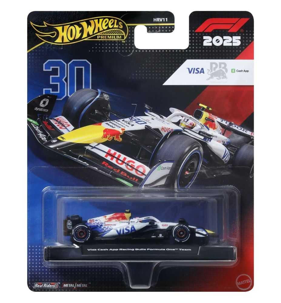 Hot Wheels Premium F1 Visa Cash App Racing Bulls 2025