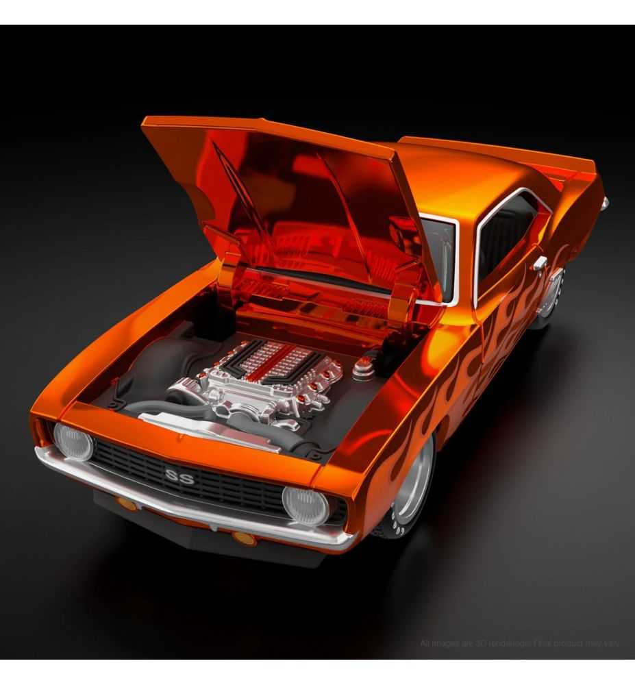 Hot Wheels RLC sELECTIONs '69 Chevy Camaro SS Orange