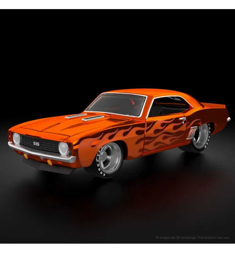 Hot Wheels RLC sELECTIONs '69 Chevy Camaro SS Orange